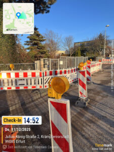 Verkehrswegebau von der GeBA Baustein GmbH